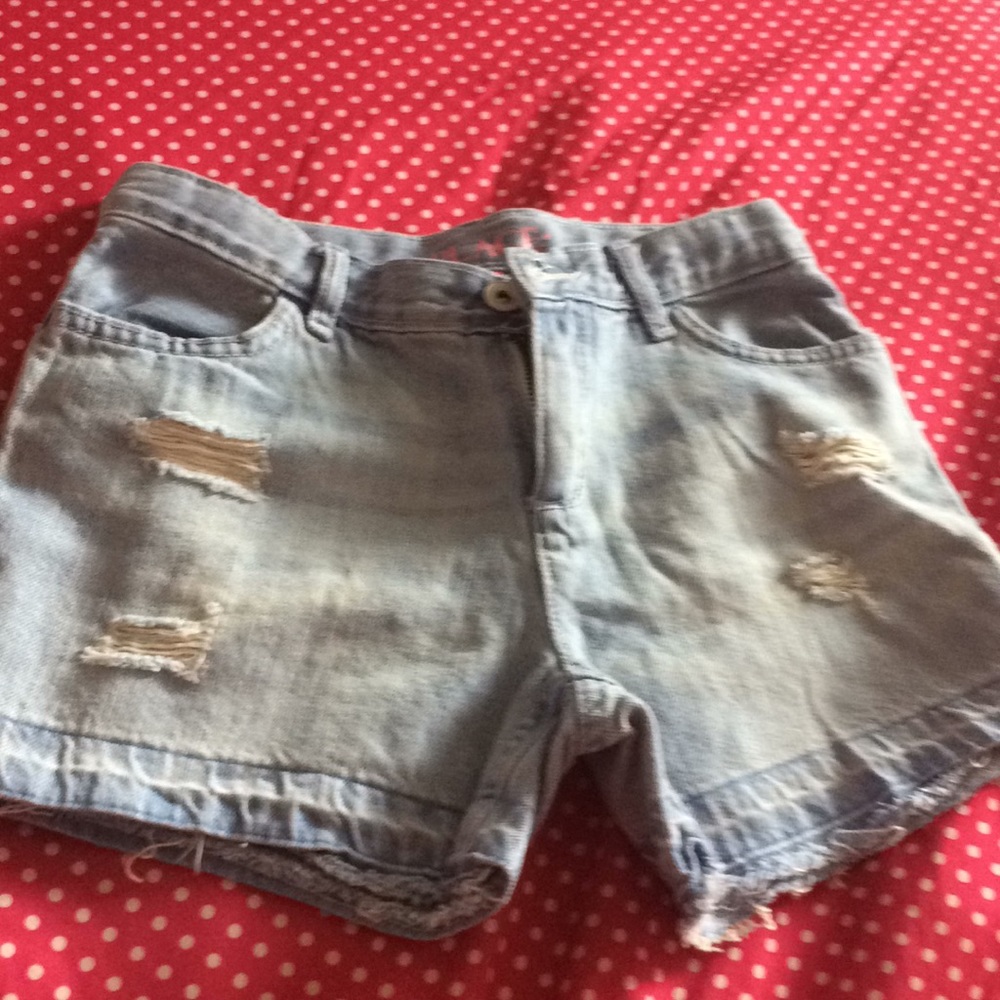 Shorts with rips